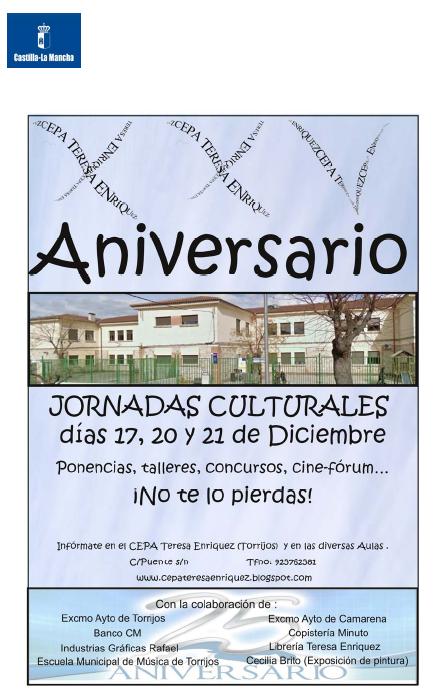 25 Aniversario CEPA Teresa Enriquez Torrijos 25 Aniversario CEPA Teresa Enriquez Torrijos