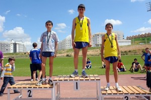 Campeón Provincial categoría Infantil 1.000m Campeón Provincial categoría Infantil 1.000m