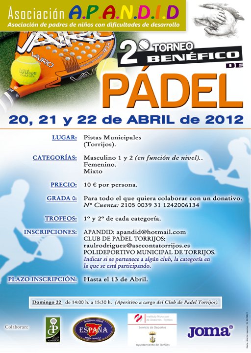 APANDID padel 2012 APANDID padel 2012