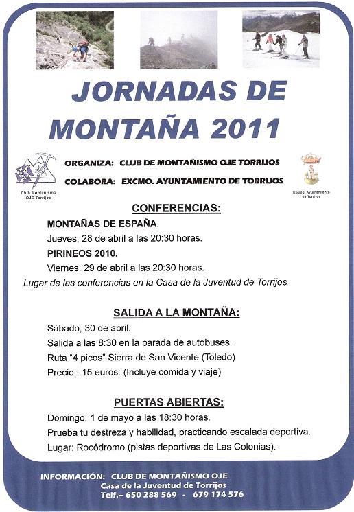 Jornadas de Montaña - Torrijos 2011 Jornadas de Montaña - Torrijos 2011