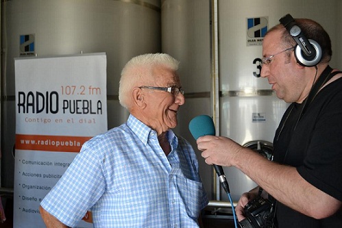 Máximo y Félix Máximo León en Radio Puebla