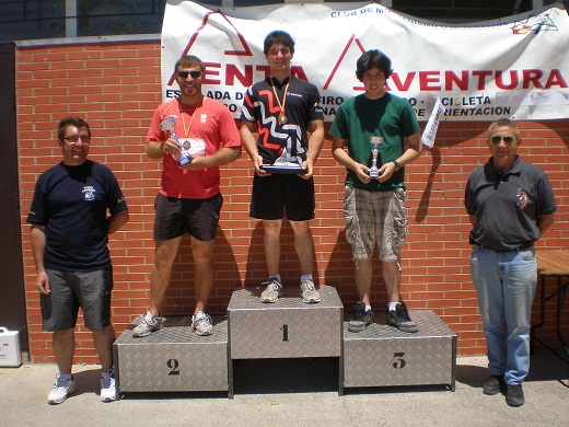 Penta Aventura 2012 - Podium categoría absoluta Penta Aventura 2012 - Podium categoría absoluta