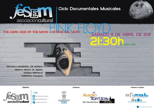 Pink Floyd04 Cartel Documentales FESEM - Pink Floyd - Torrijos Abril 2011