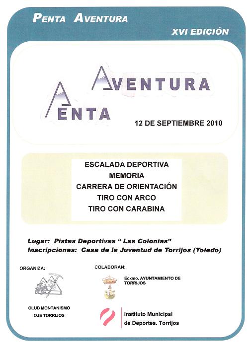 XVI Pentaventura Torrijos 2010 XVI Pentaventura Torrijos 2010