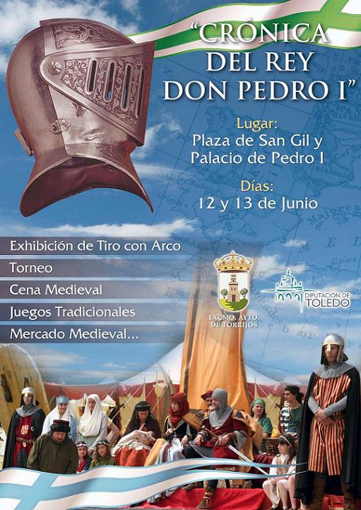 cartel-cronicas-rey-don-pedro-torrijos-2010 Cartel Crónicas del Rey don Pedro I - Torrijos 2010