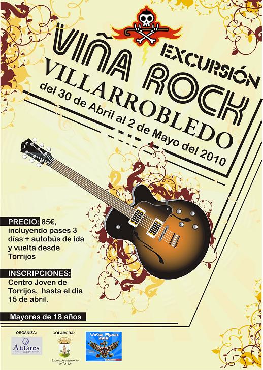 cartel-vina-rock-torrijos-color Torrijos. Excursión al Viña Rock de Antares