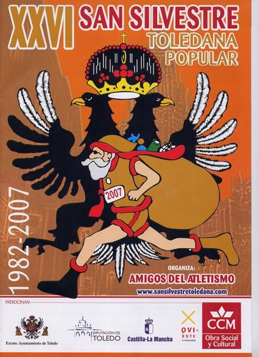 Cartel San Silvestre Toledo