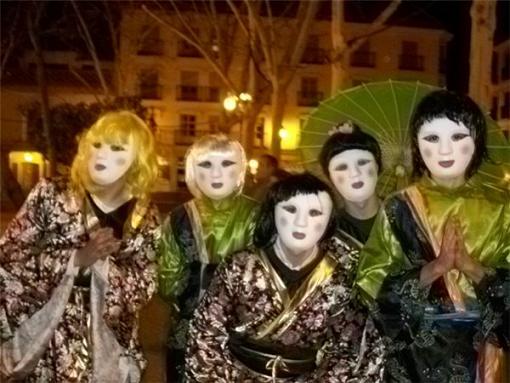 geishas Fotos de Torrijos. Carnavales 2010