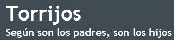 titulo-blog Torrijos. Título del blog