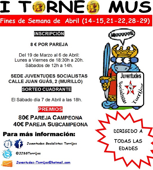 I TORNEO MUS JSST I TORNEO MUS JSST