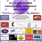 Cartel Actividades Contra Violencia de Género - Torrijos 2011