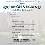 Cartel Excursión Sigüenza AG Amigos de la Cuchara