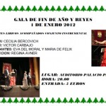 Cartel Gala Fin de Año y Reyes - Torrijos 2012
