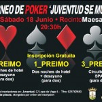 Cartel I Torneo de Poker Juventud se Mueve