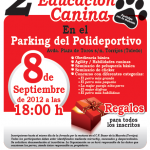 Cartel II Jornadas de la Educación Canina - Torrijos 2012
