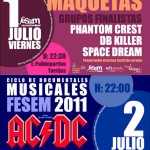 Cartel Maquetas FESEM Julio 2011