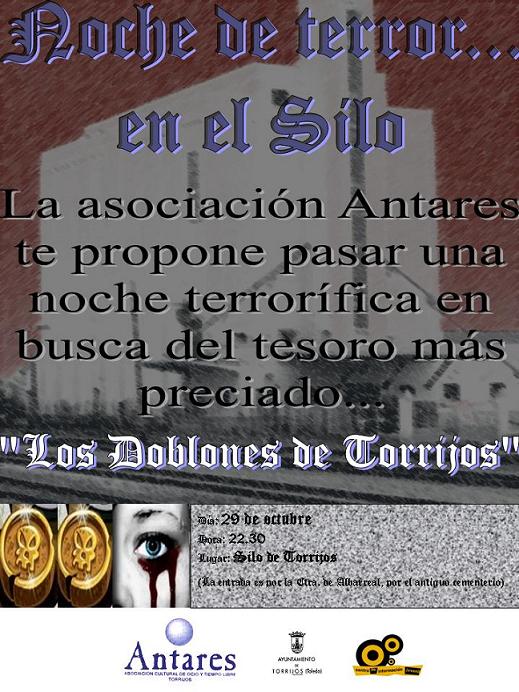 Cartel Pasaje del Terror - Antares Cartel Pasaje del Terror - Antares