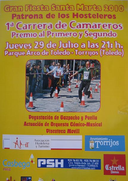 Cartel_Fiestas_StaMarta_2010_Carrera_Camareros Cartel Fiestas Santa Marta - Torrijos 2010 - I Carrera Camareros