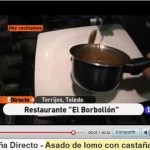 España Directo en El Borbollon del Hotel La Salve