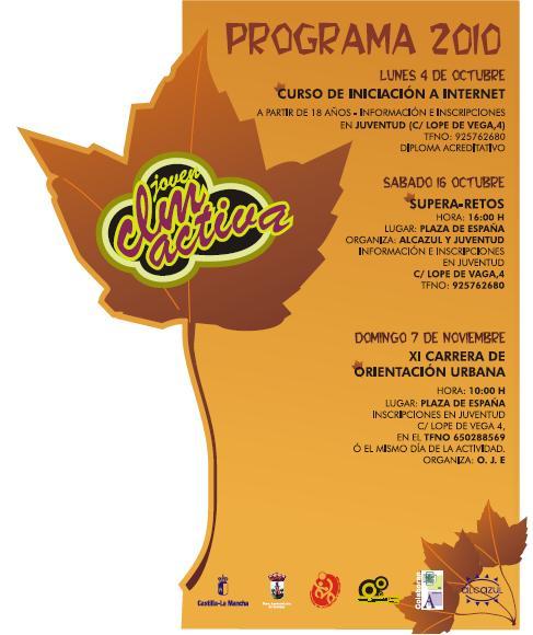 Programación Juventud Octubre Torrijos Programación Juventud Octubre Torrijos