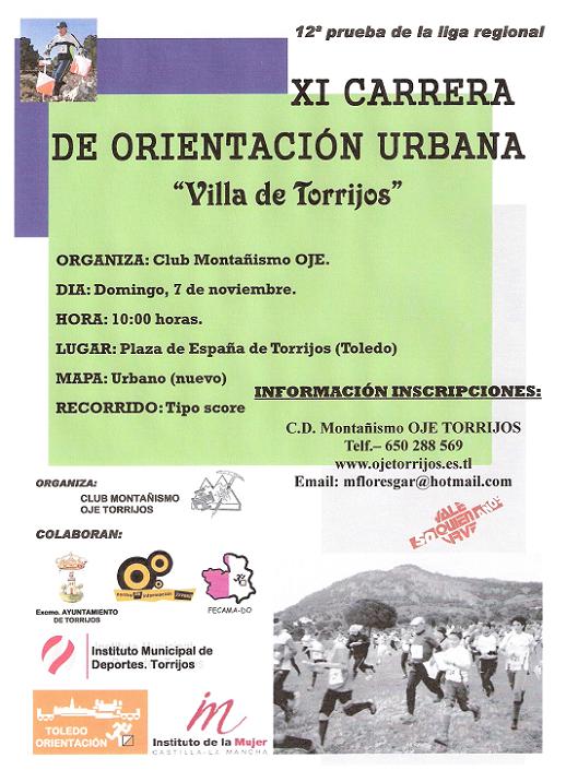 XI Carrera Orientación Urbana Torrijos XI Carrera Orientación Urbana Torrijos