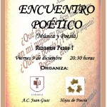 Cartel IX ENCUENTRO POÉTICO Torrijos 2011