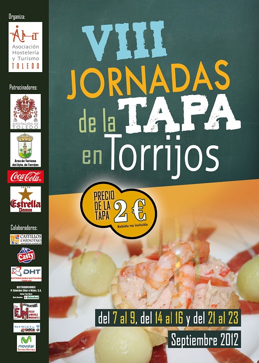 cartel VIII Jornadas de la Tapa - Torrijos 2012 cartel VIII Jornadas de la Tapa - Torrijos 2012