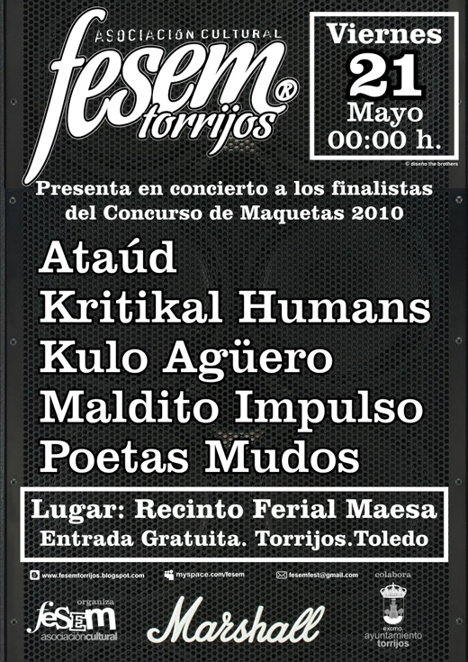 fesem-concurso-maquetas-seleccionados Cartel final Concurso de Maquetas FESEM Torrijos