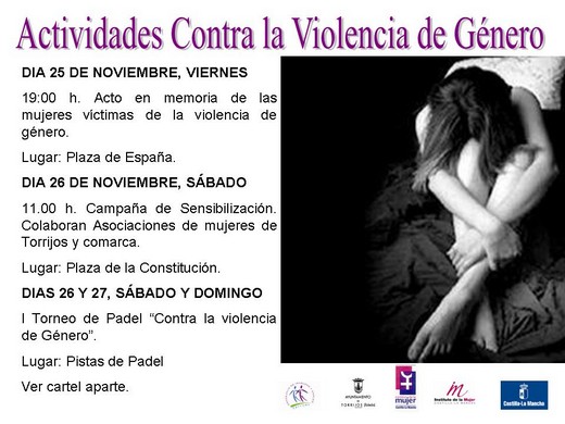 Actividades Contra Violencia de Género - Torrijos 2011 Actividades Contra Violencia de Género - Torrijos 2011